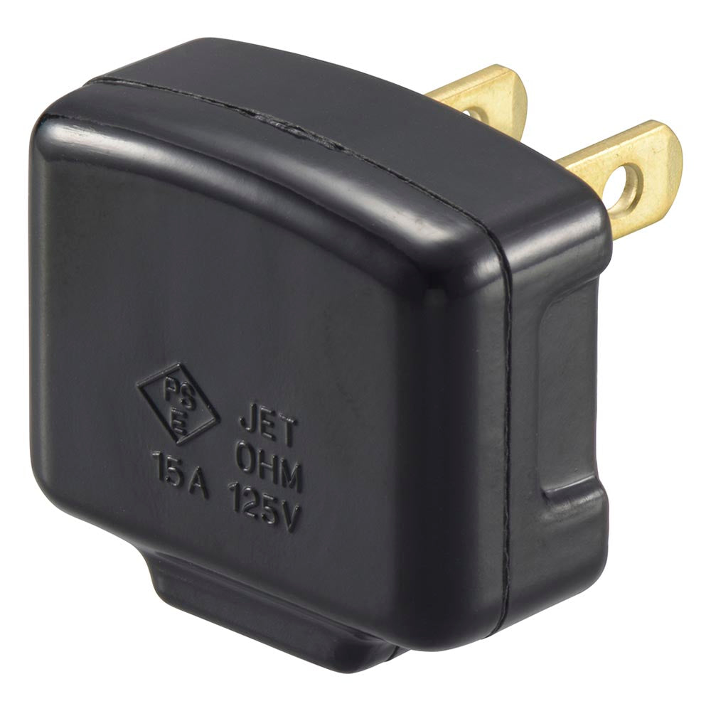 コーナーキャップ(補修用/1500Wまで/15A-125V/ブラック)_06-5386_HS-HCC/K_OHM(オーム電機)